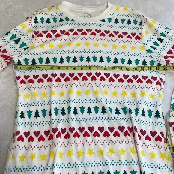 Primary Organic Cotton Fair Isle Christmas Pajamas - Picture 5 of 10